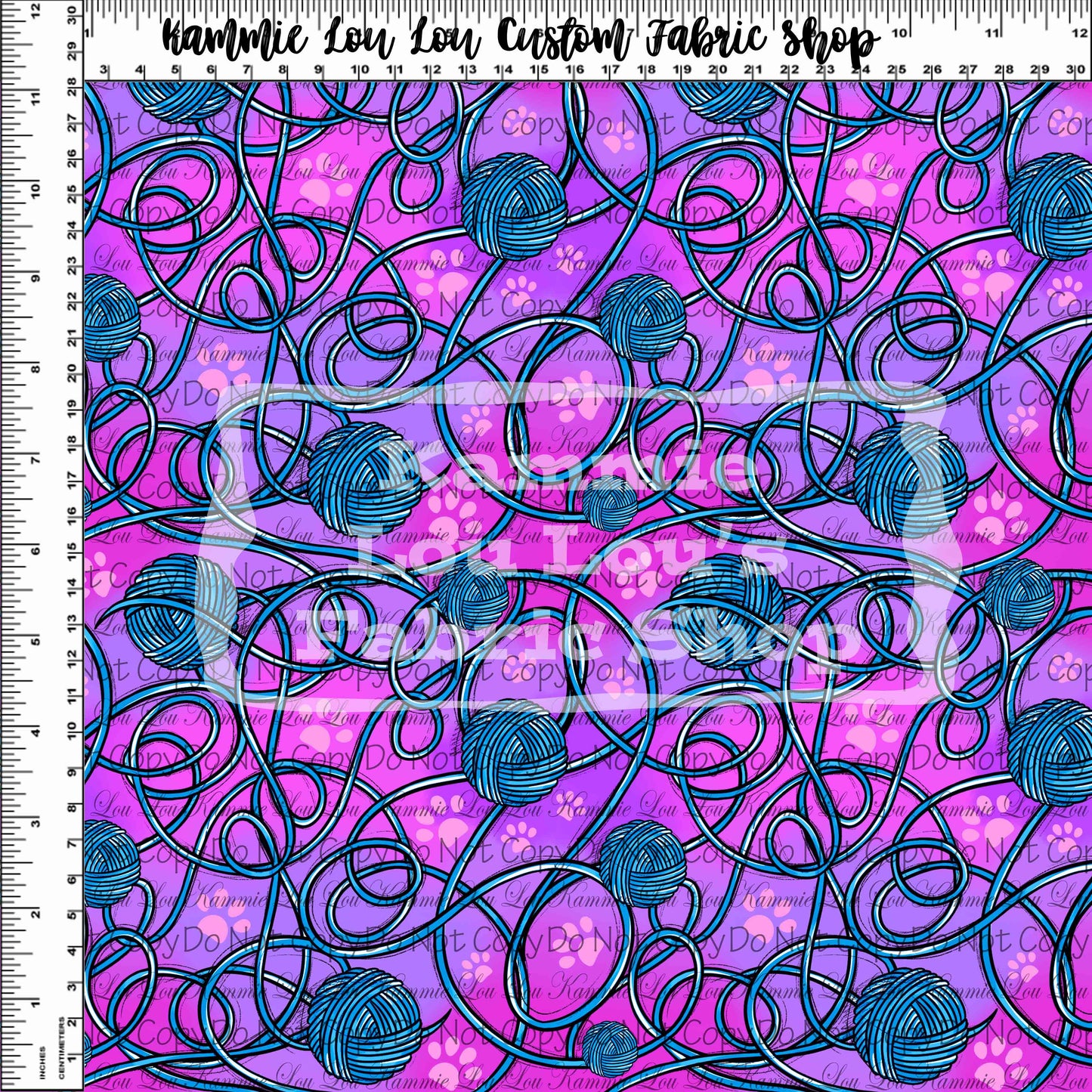 Pawsitively Purrrfect - Yarn - Pink