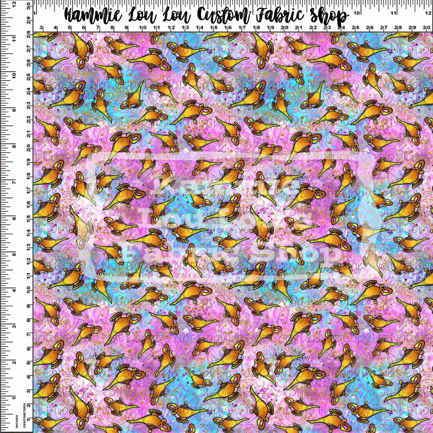 Carpet Ride - Coordinate Lamps - White - Small Scale