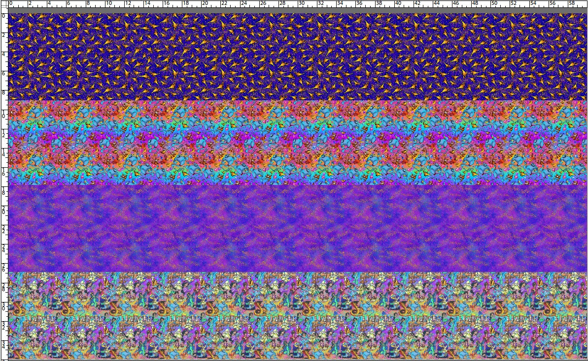 Carpet Ride - Tiny Yard Rapport Panel 58W x 36H