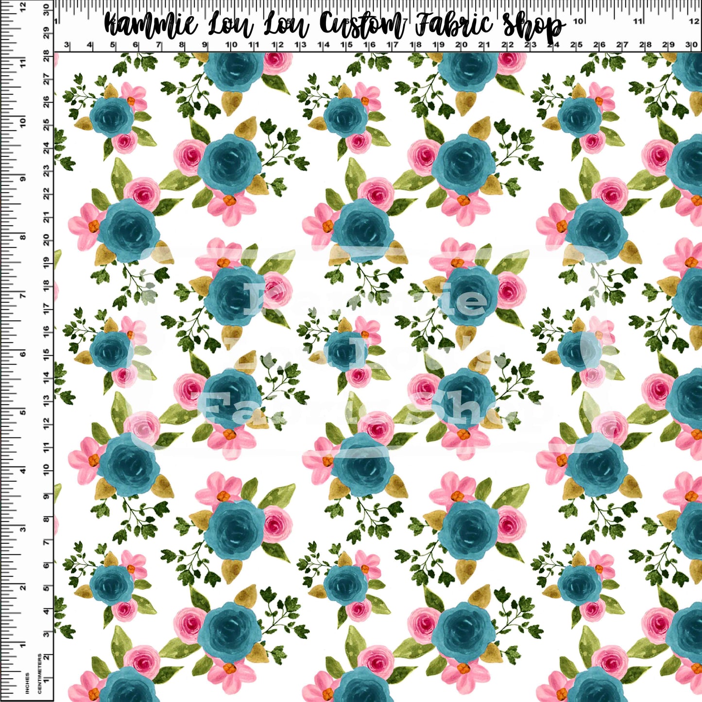 R112 Country Roads - White Floral