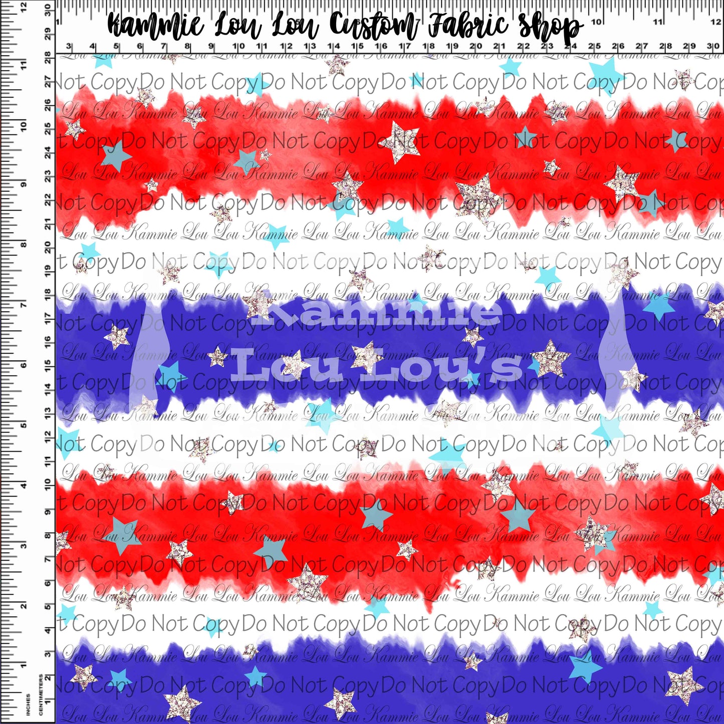 R112 Let Freedom Ring - Painted Stripes