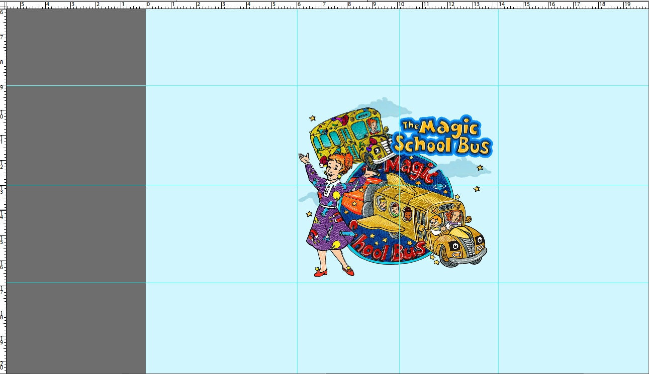 School Bus Magic - Panel - CHILD