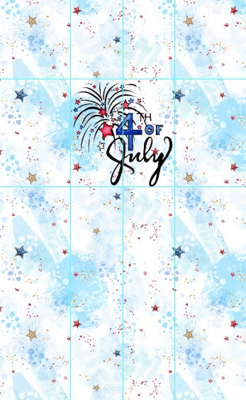 R116 Bless the USA - 4th of July - Panel - ADULT