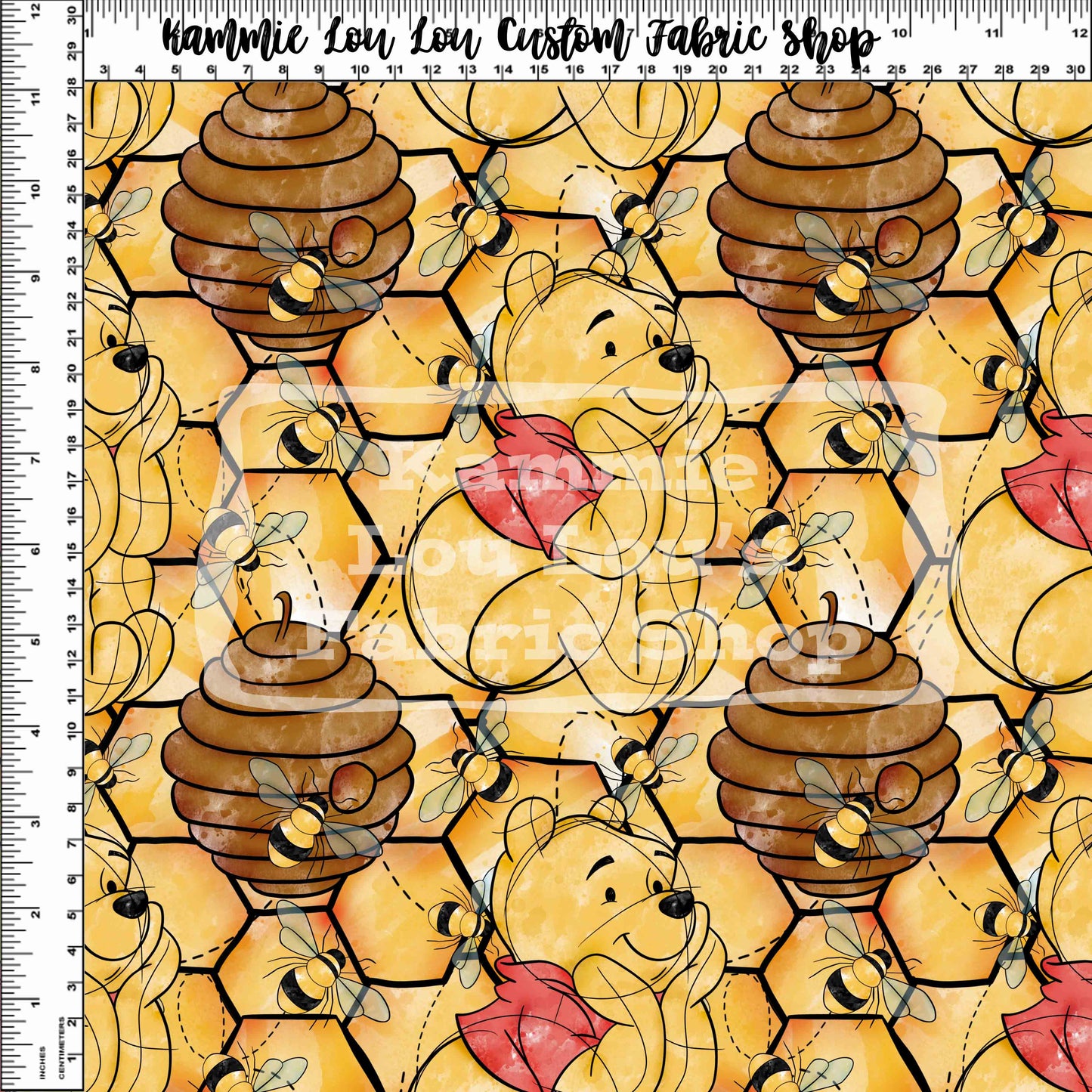 R119 Christopher's Adventure - Bear and Honeycomb
