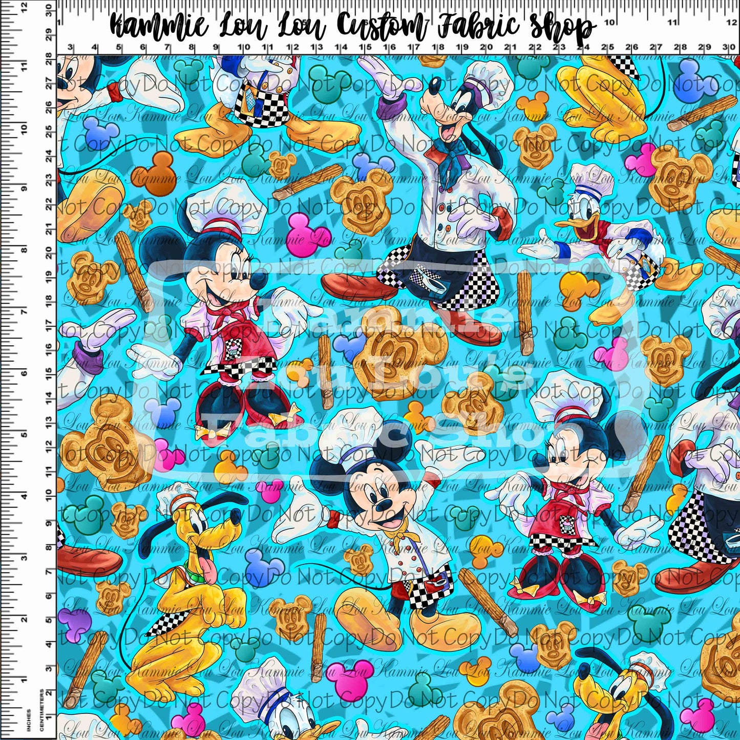 The Chef's Place - Main Design - Regular Scale - Dark Teal