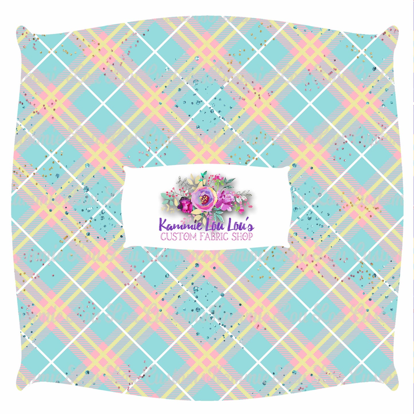 Flower and Garden - Glam Plaid