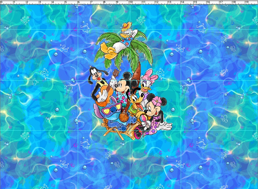 Aulani Take me Away - Panel - CHILD - Blue