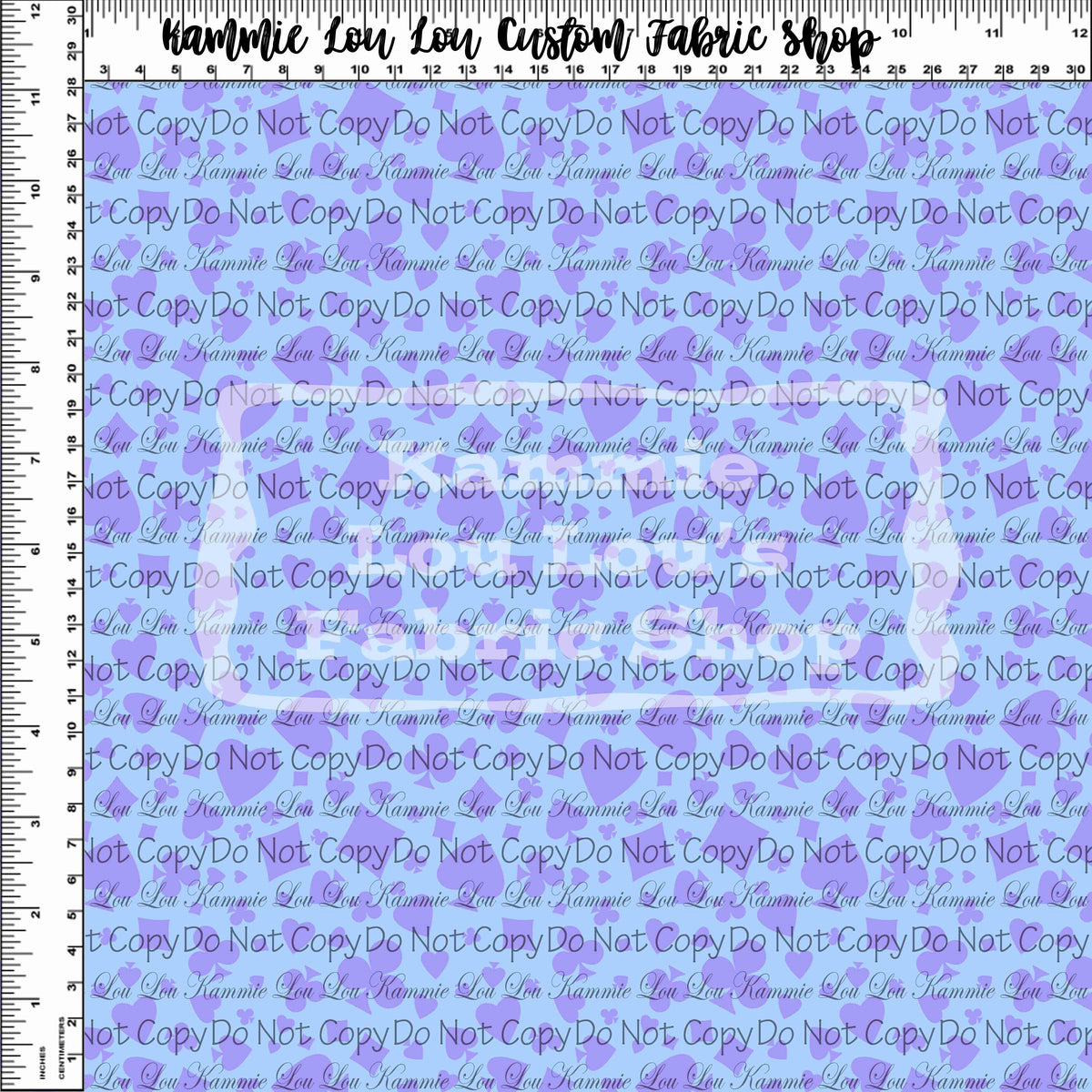 Wonderland - Coordiante 3 - Purple symbols