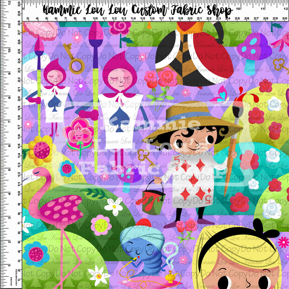 Wonderland - Main Toss - Large Scale - Purple