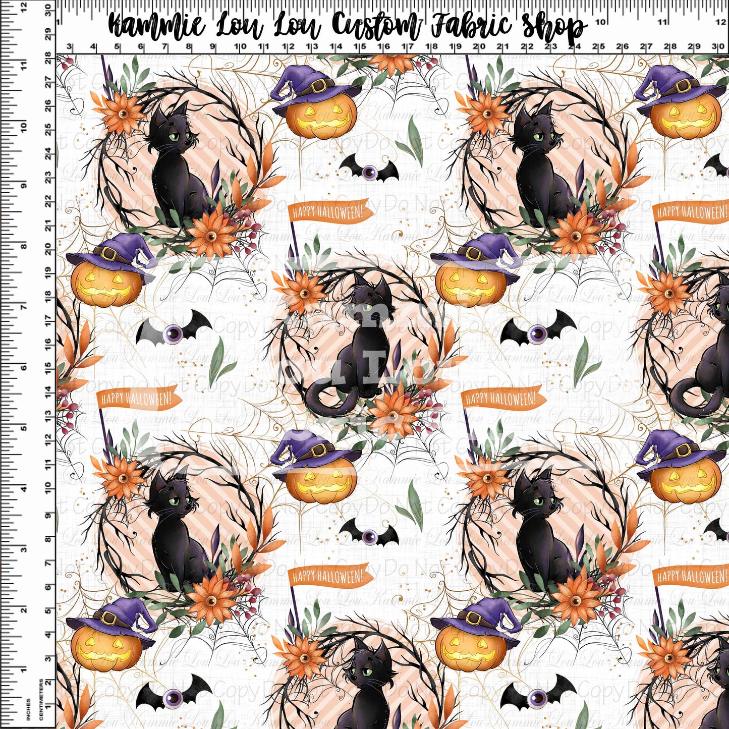 R125 Happy Halloween - Cat Cameo White