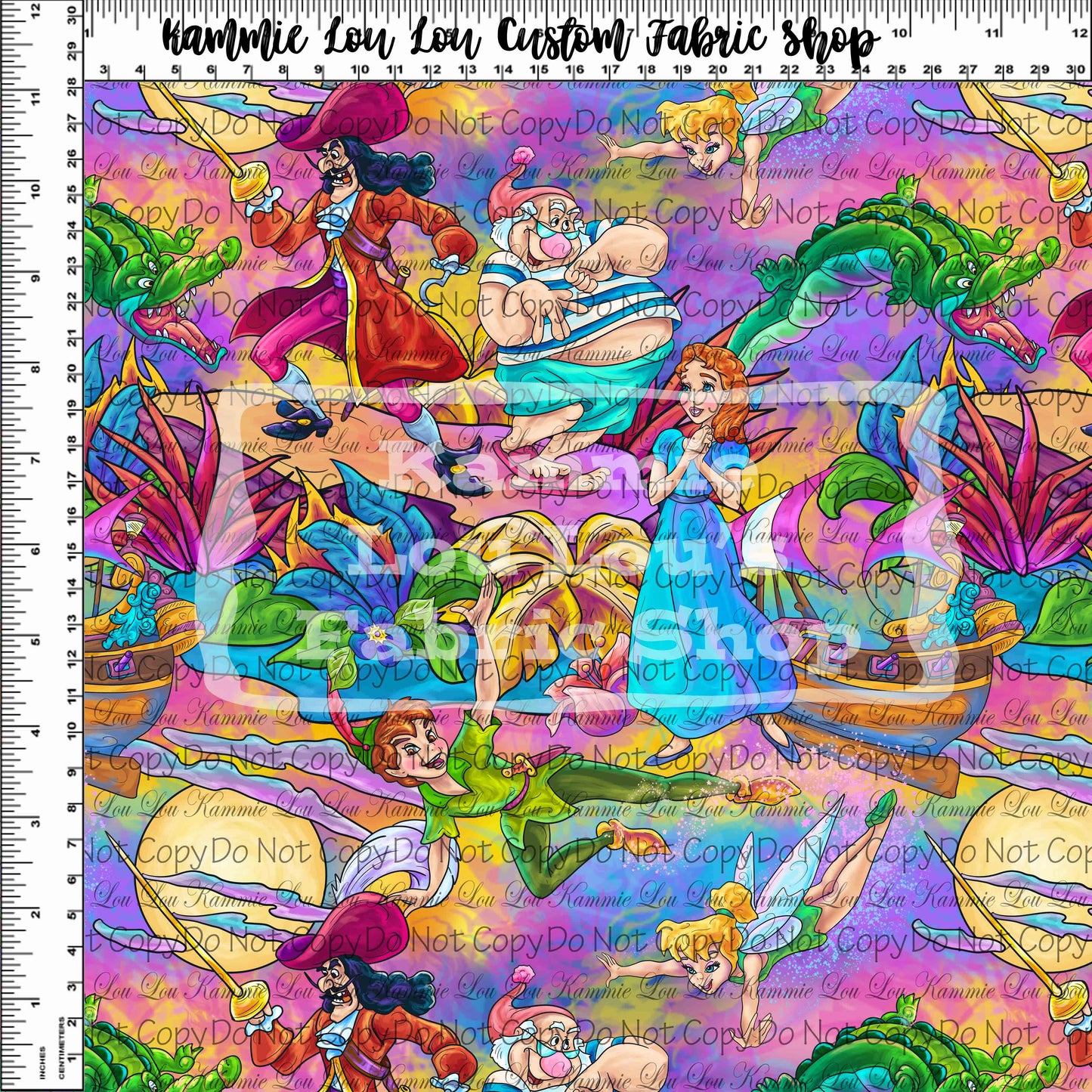 Hook & The Gator - Main - Regular Scale - Rainbow