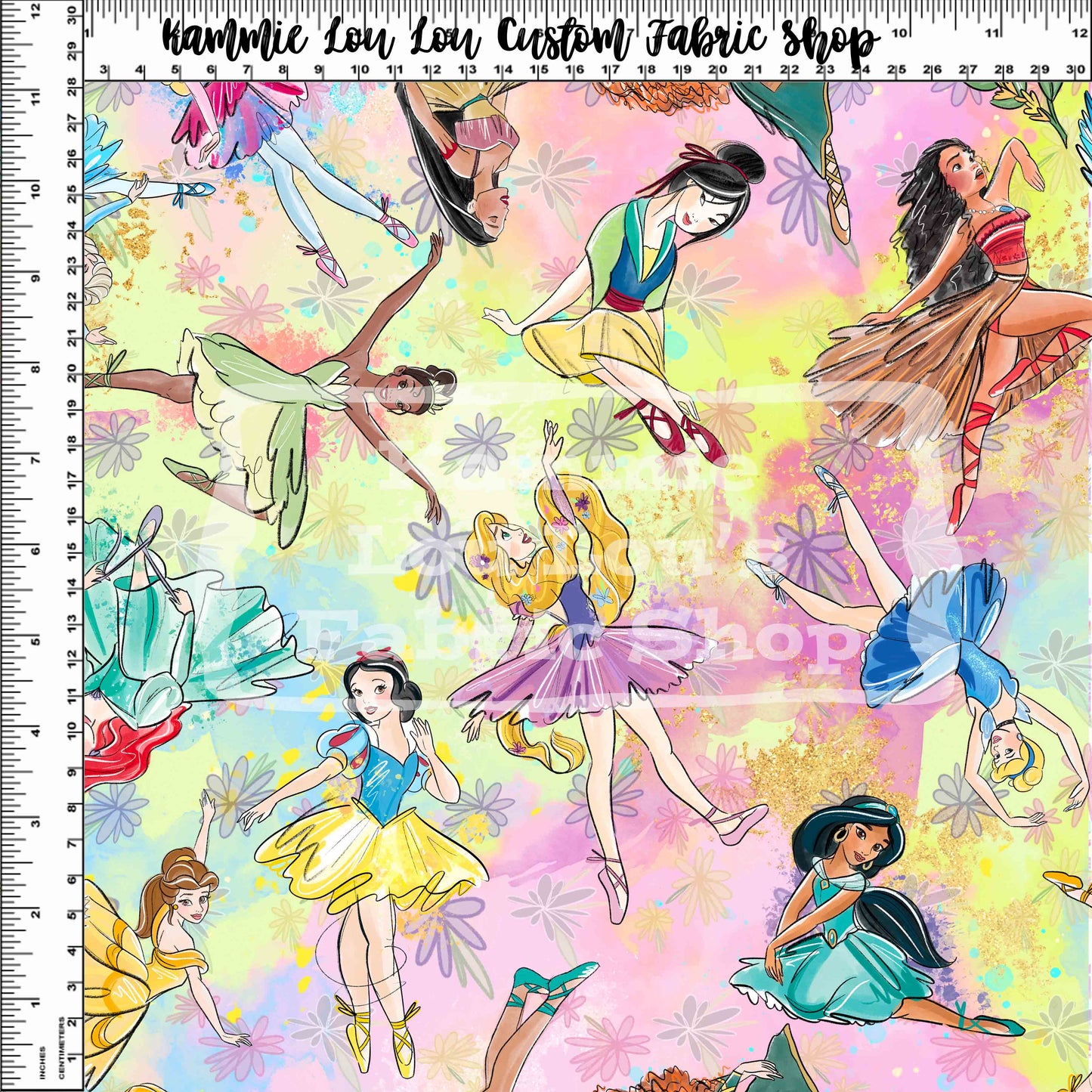 Royal Ballet - Pastel Watercolor