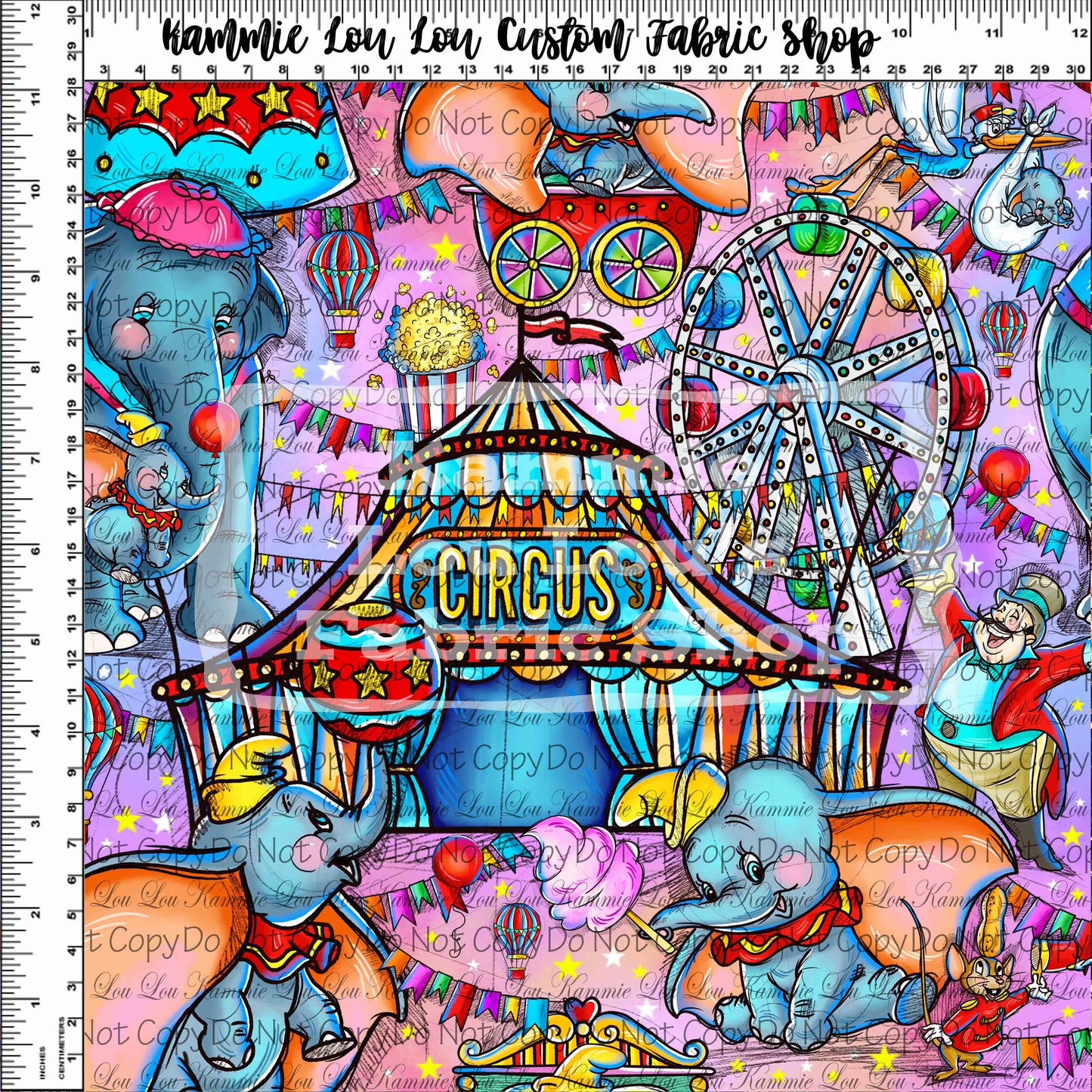 Under the Big Top - Main Design - Reguar Scale