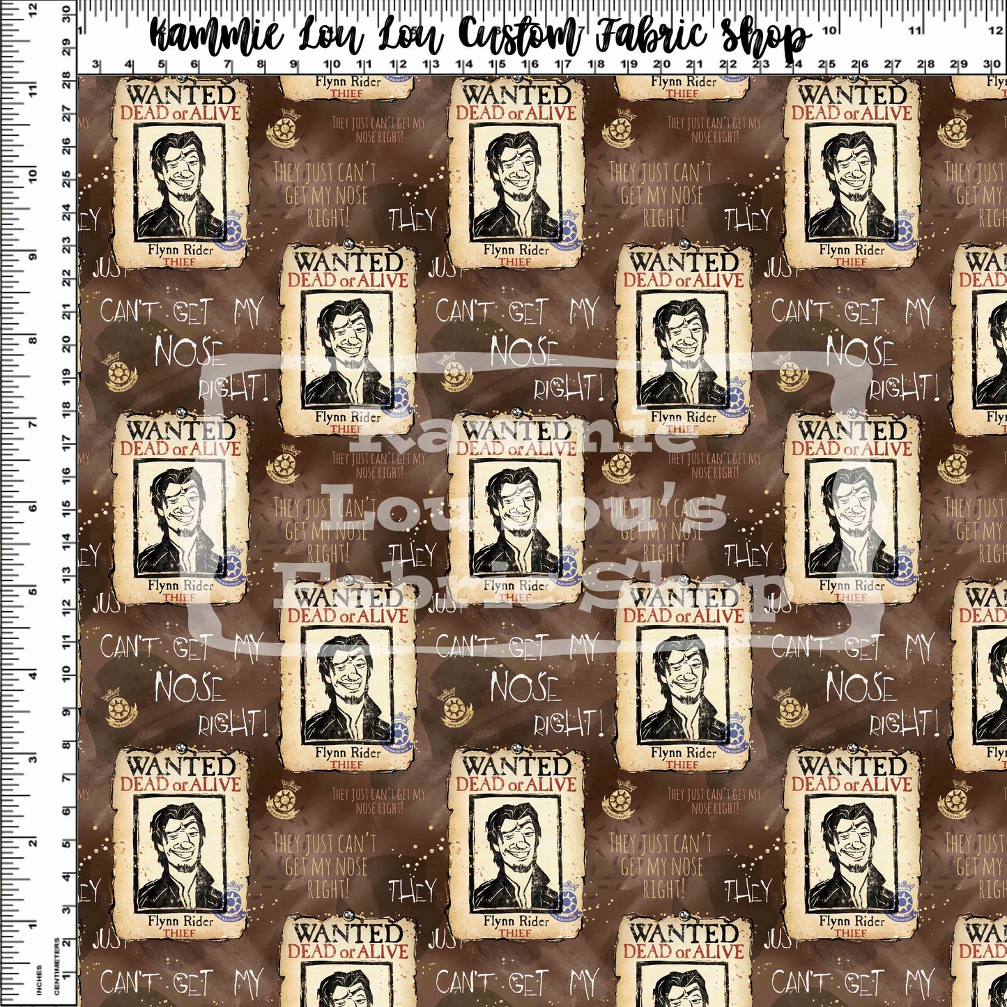 Illumination - Wanted Brown Poster