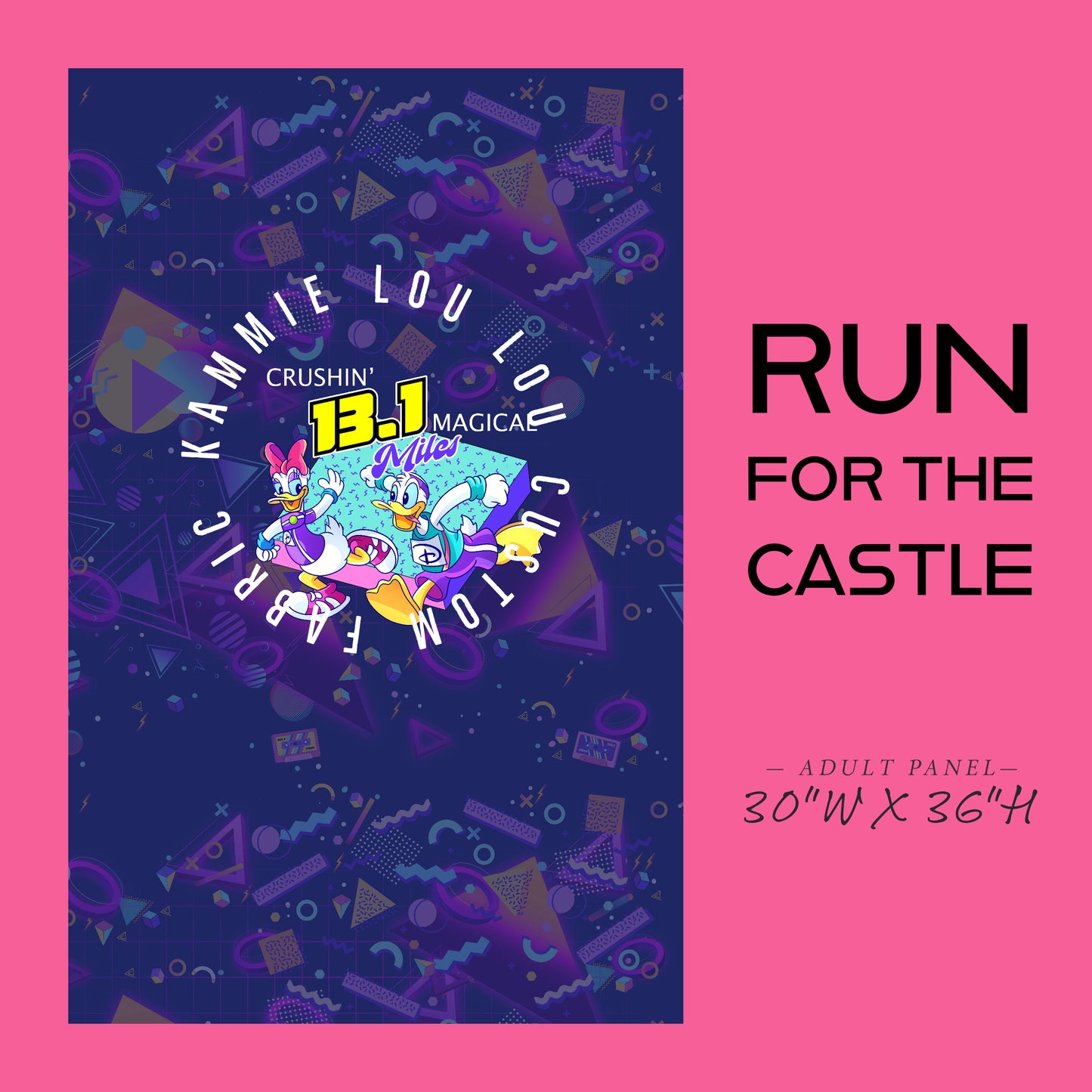 Run for the Castle - Marathon - Cheers to 30 years - Panel - ADULT - 13.1