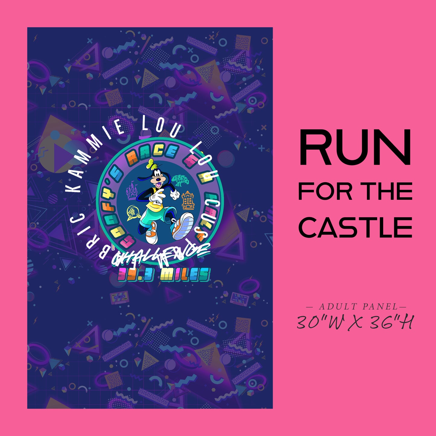 Run for the Castle - Marathon - Cheers to 30 years - Panel - ADULT - 39.3