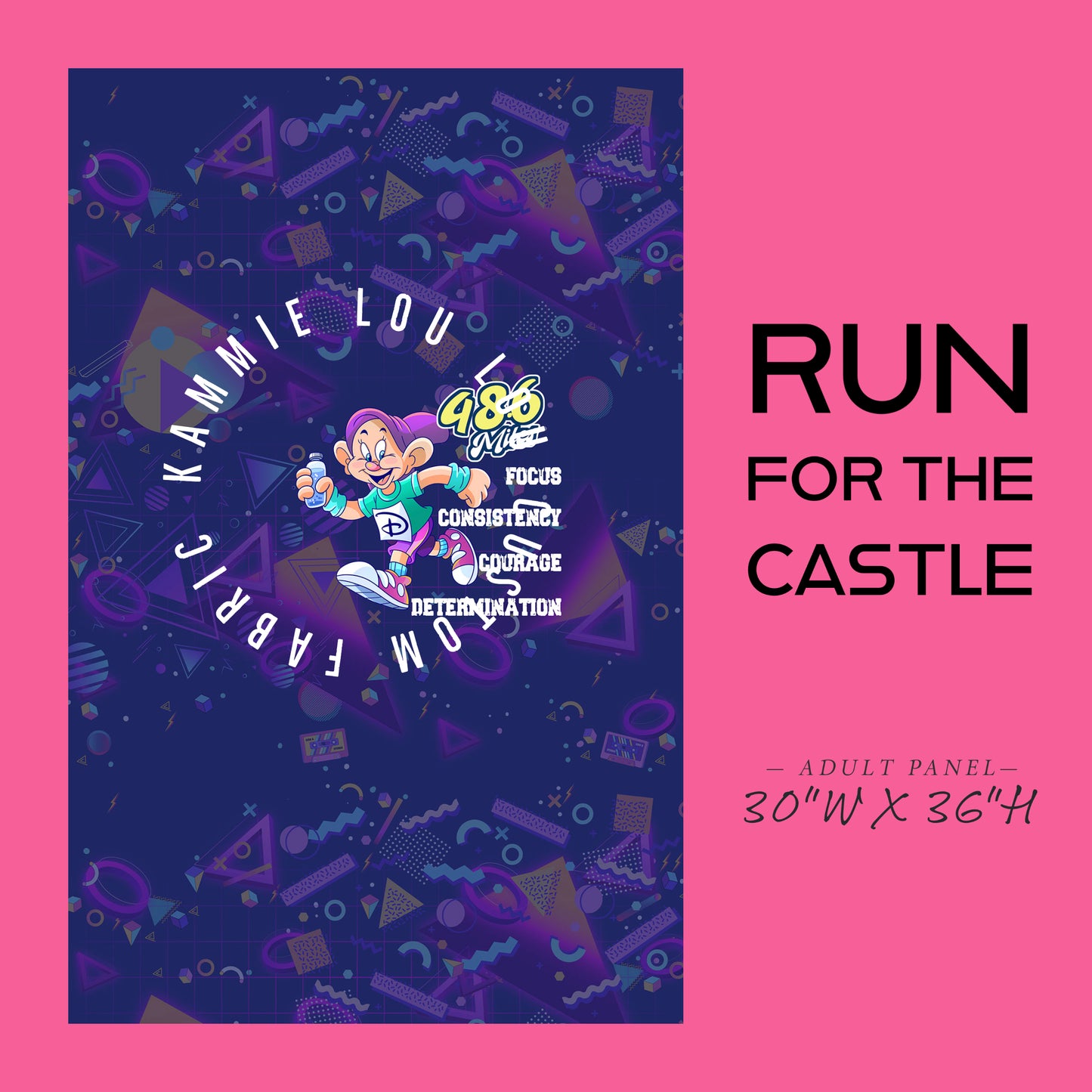 Run for the Castle - Marathon - Cheers to 30 years - Panel - ADULT - 48.6