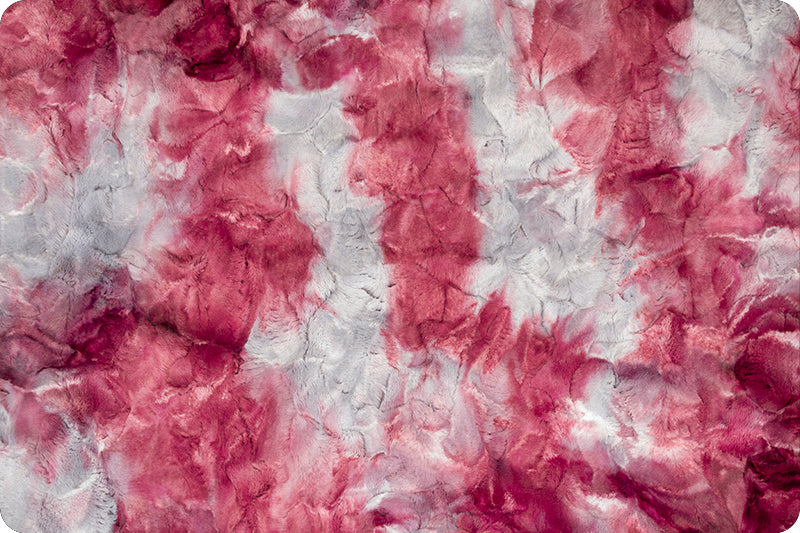 Endless Essentials: Minky Basics - Cuddle® Sorbet Red Plum