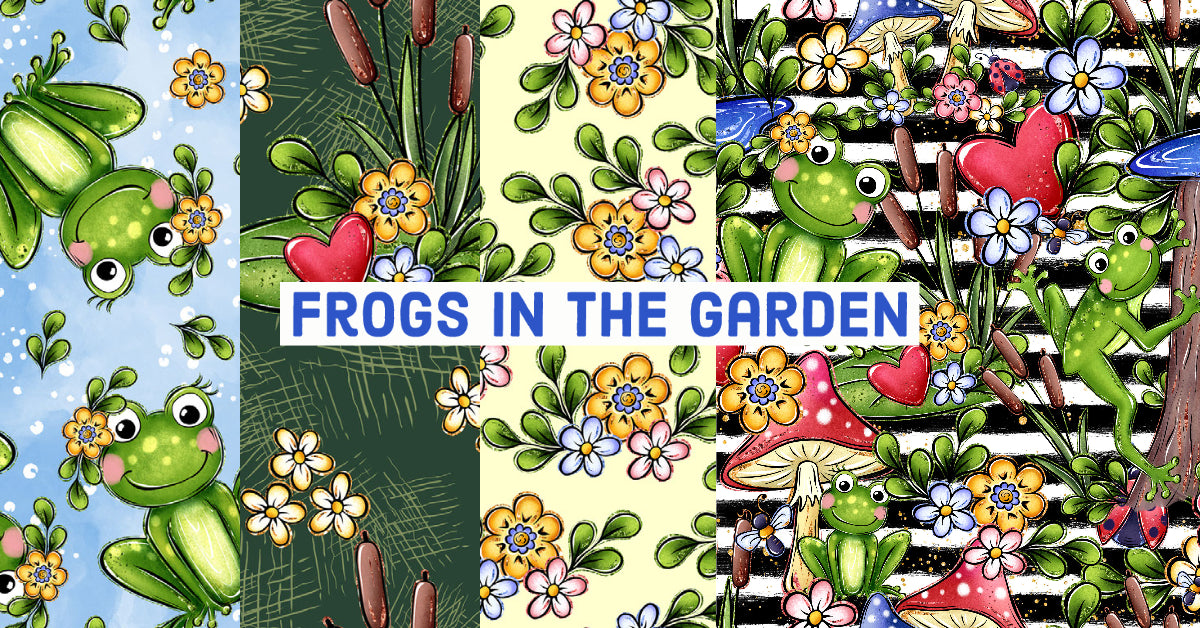 Frogs in the Garden  - KLL Collection