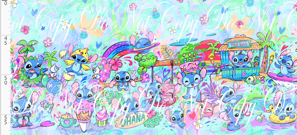 626 Cutie - Double Border - Pastel