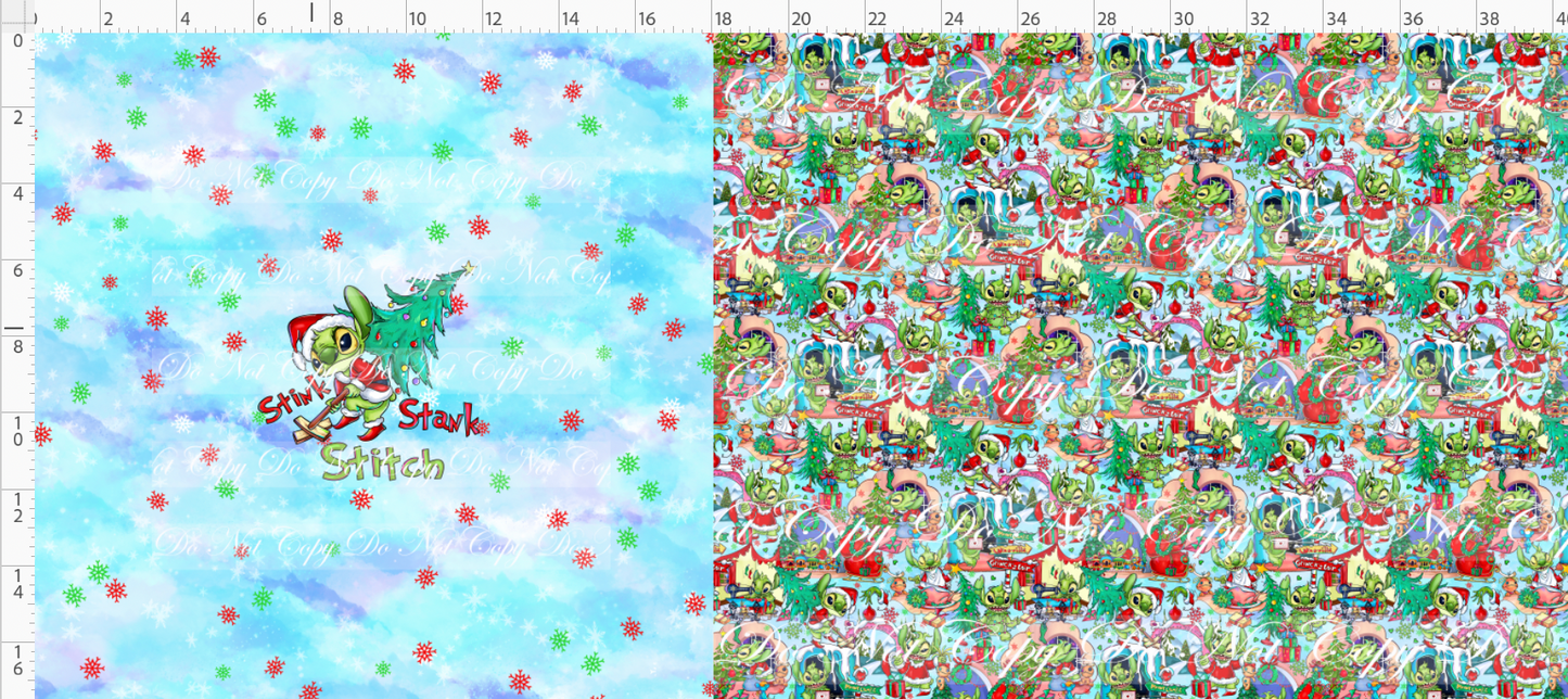 626 Grinch-Bag Maker Roll-Small Scale max 6x6 image-Stink Stank