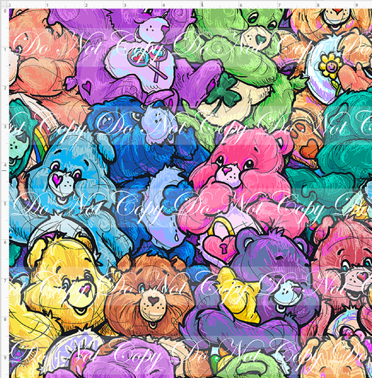 80s Throwback - Colorful Bears - Large Scale