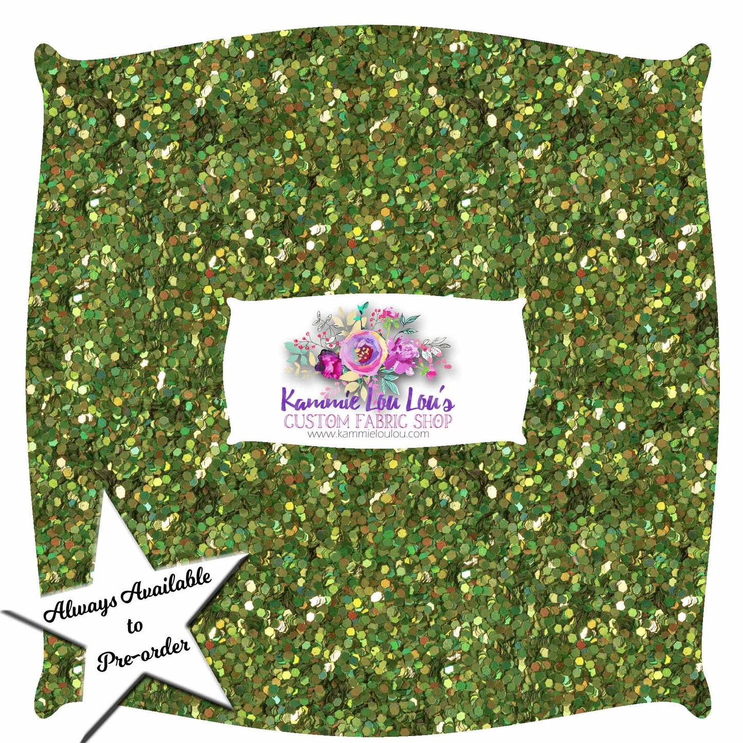 Endless Essentials: Kammieland Glitters - Crocodile Green