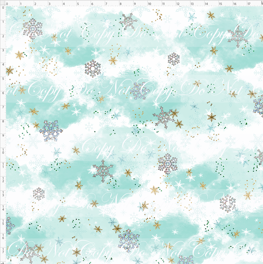 Advent Christmas Collection - background - blue