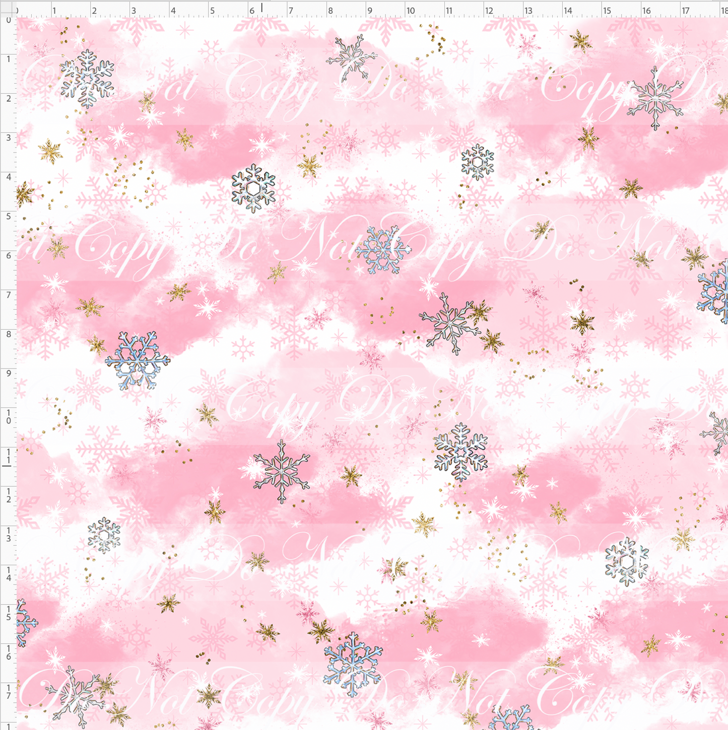 Advent Christmas Collection - background-pink