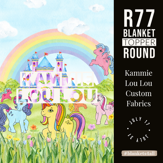 Adventures in Magicland - Full Size Blanket Panel 58W x 72H