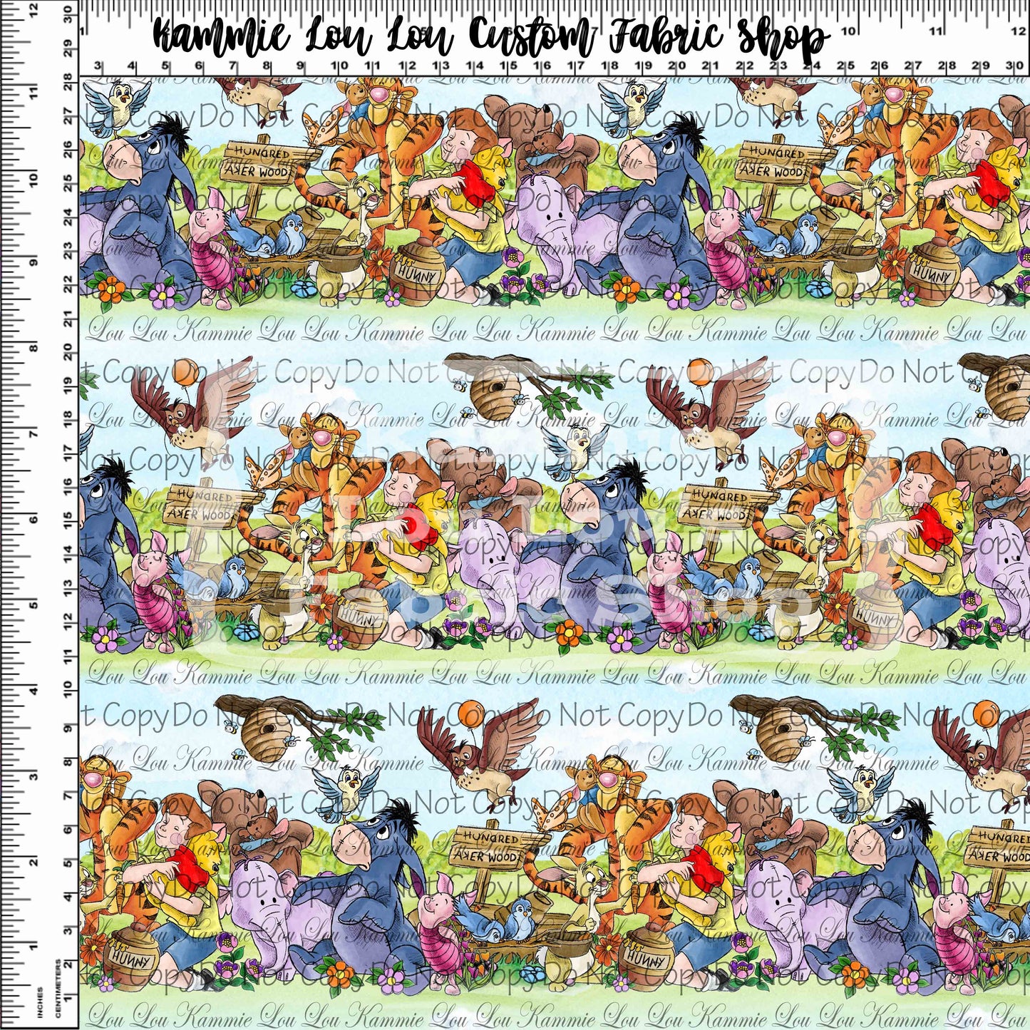 100 Acre Woods - All in a Row