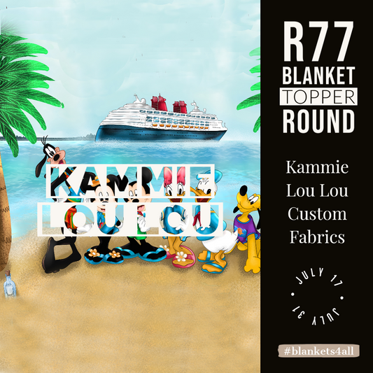 Beach Party - Full Size Blanket Panel 58W x 72H