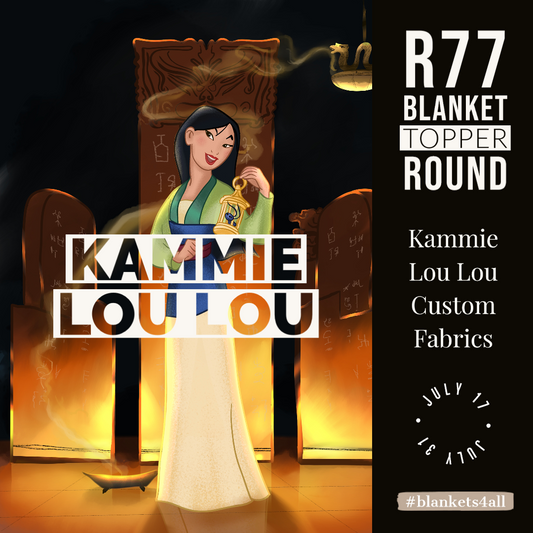 Beautiful Lady - Full Size Blanket Panel 58W x 72H
