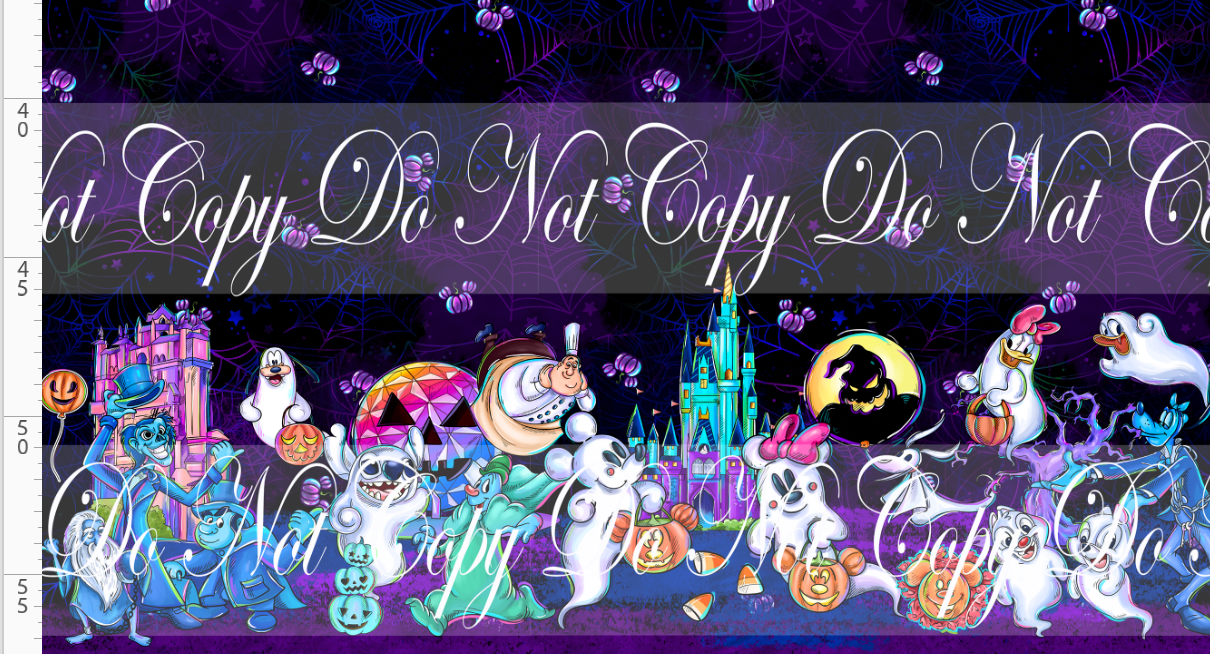 Boo-tiful Spirits-Double Border