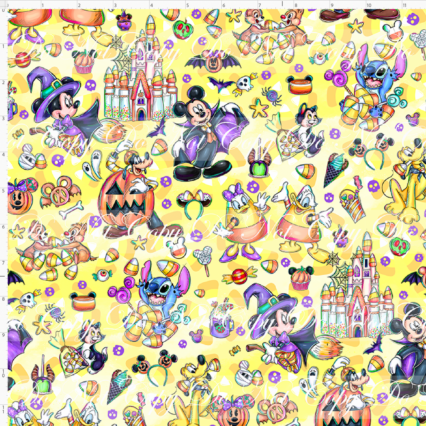 Candy Corn Friends-Main-Yellow-Regular Scale