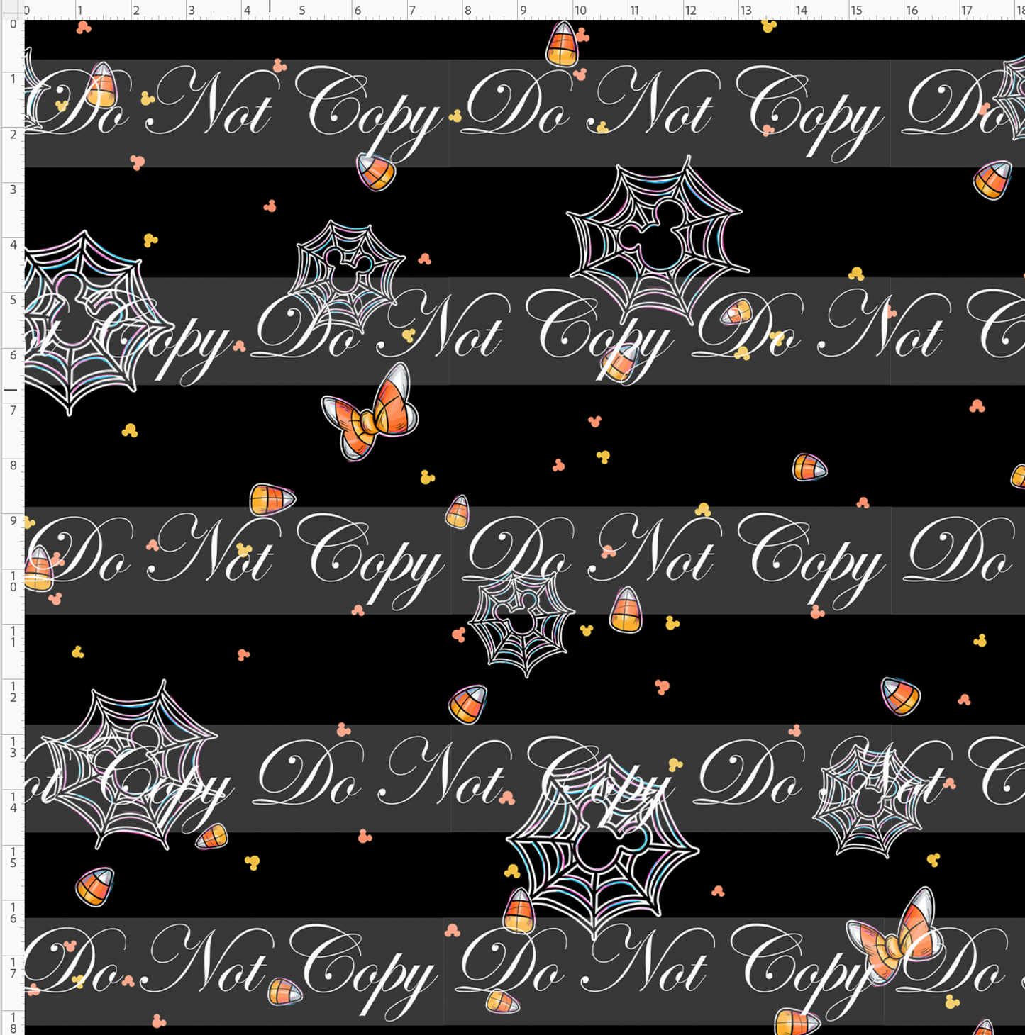 Candy Corn Mouse-background-Black
