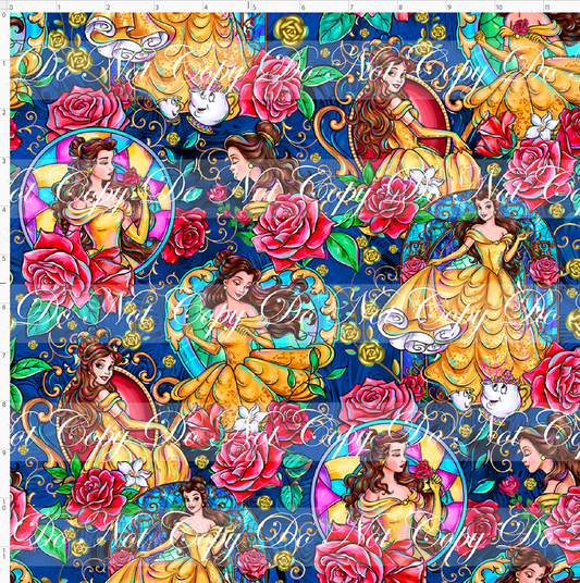 Castle of Roses - Main Design #4 - Portraits - Dark Blue