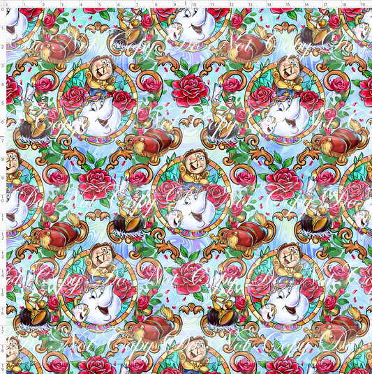 Castle of Roses - Sidekick Cameo - Light Blue