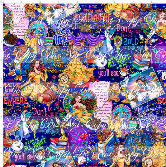 Castle of Roses - Words Coordinate - Dark Blue