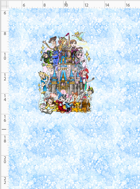 Character Favorites - Panel - Child - Blue