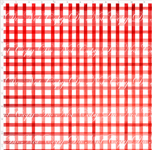 Cherry Tree Lane - Red Gingham