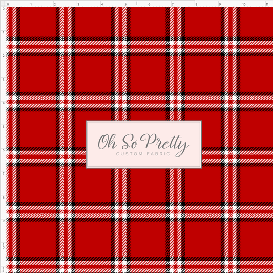 Christmas Mouse Classic - Red Plaid