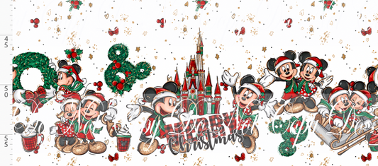 Christmas Mouse Classic - double border