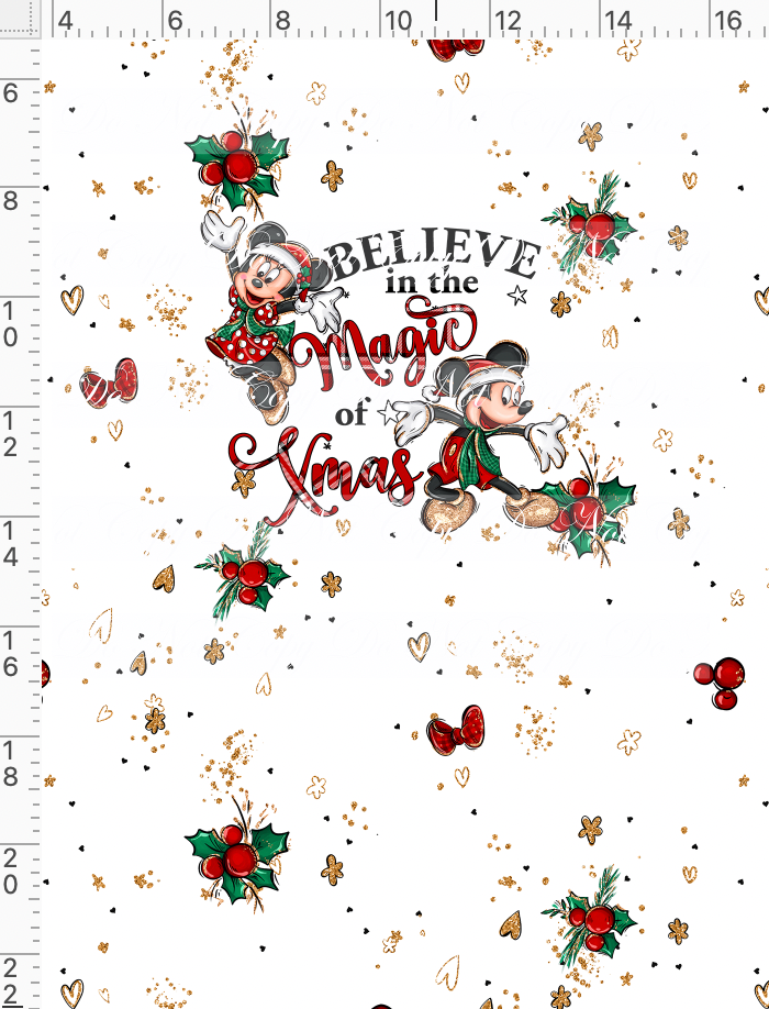 Christmas Mouse Classic - panel - magic - child