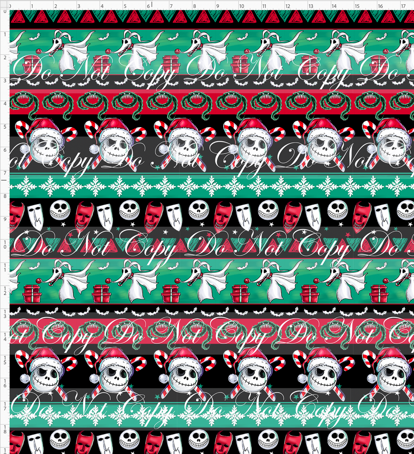 Christmas Town-Fair Isle-Large Scale