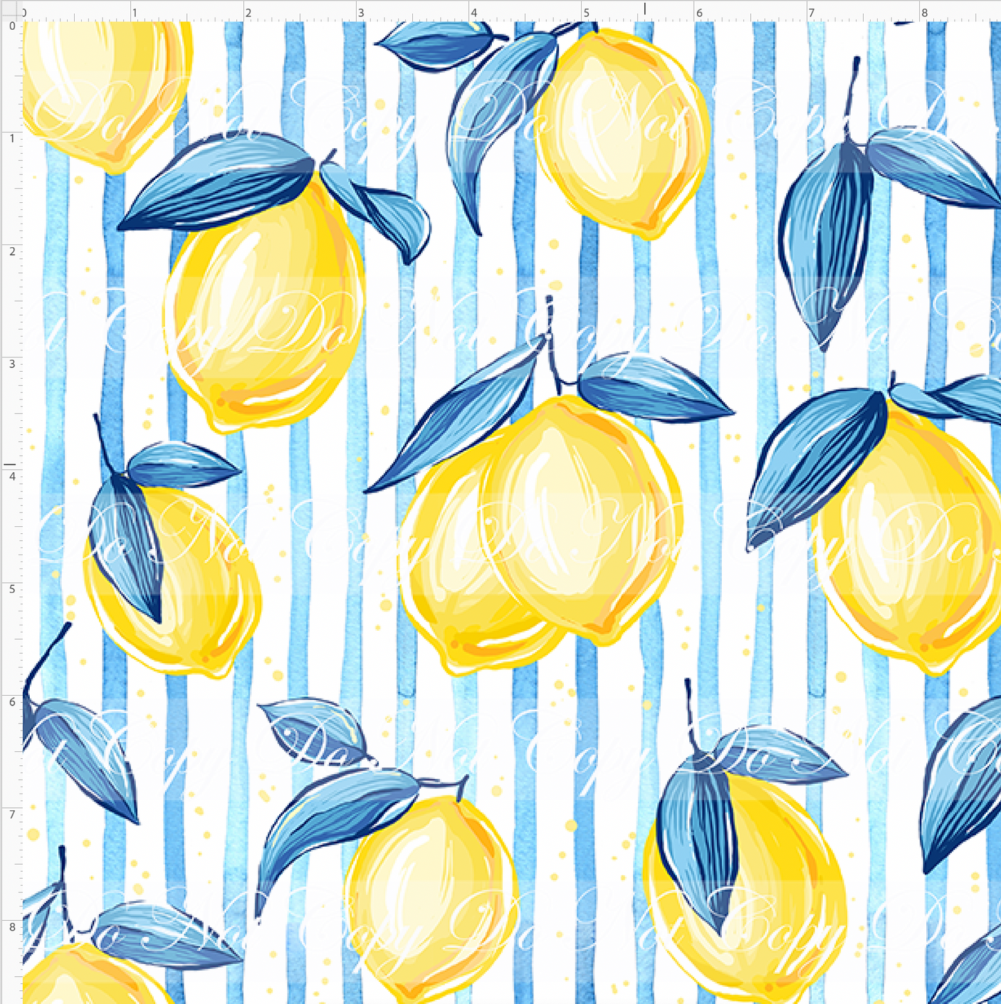 Citrus Sol - Lemon Stripes - Regular Scale