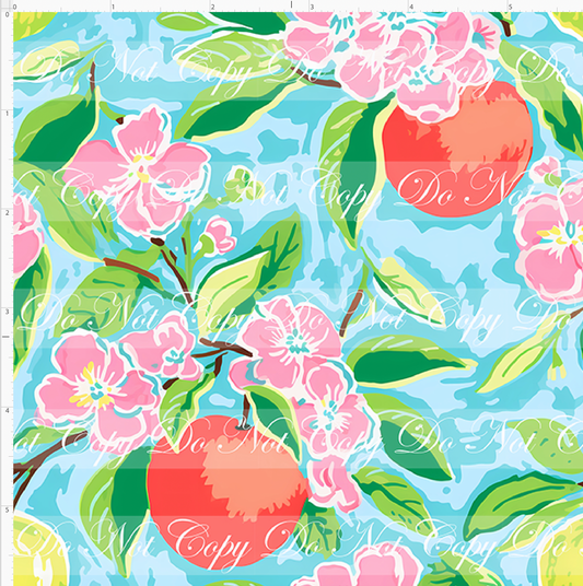 Classroom Chic - Light Blue Apples