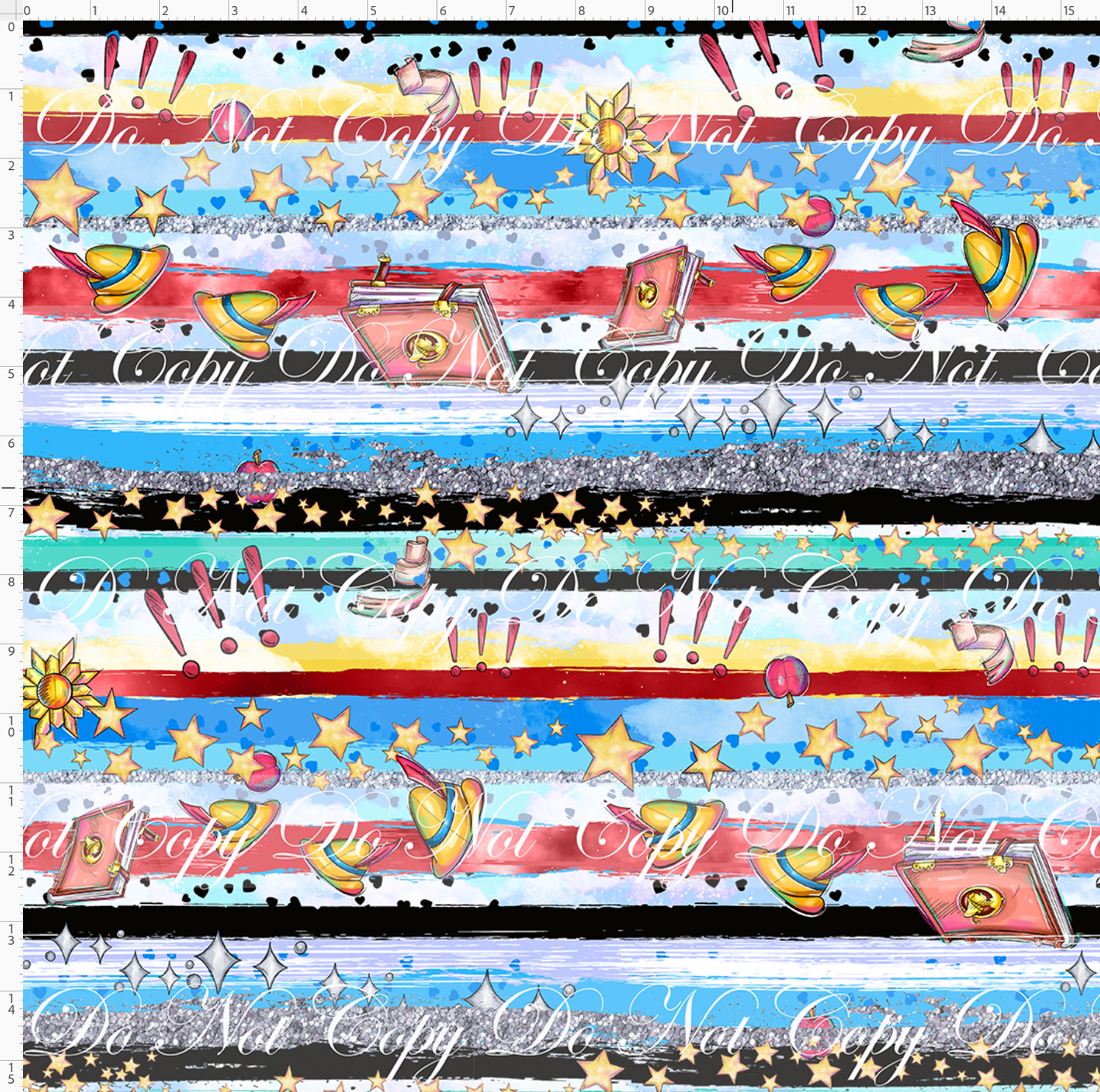 Conscience be your guide - brush strokes - large scale