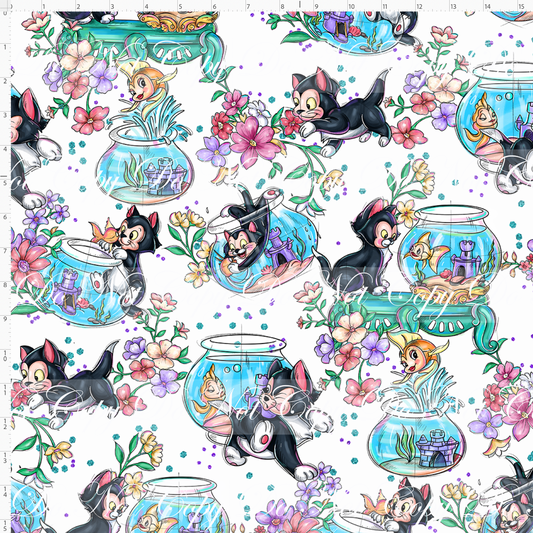 Conscience be your guide - cat - white - large scale