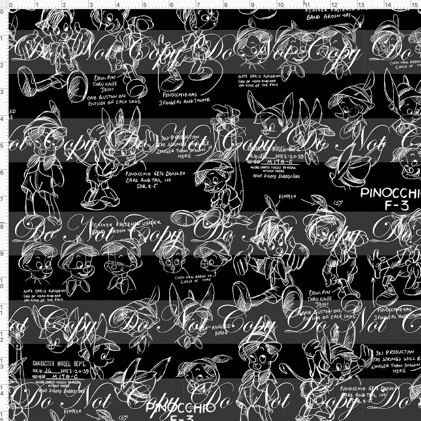 Conscience be your guide - sketch - black - large scale